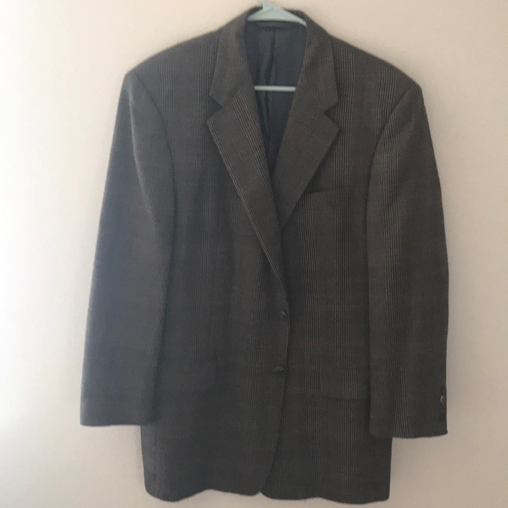 Hickey Freeman silk wool sports coat